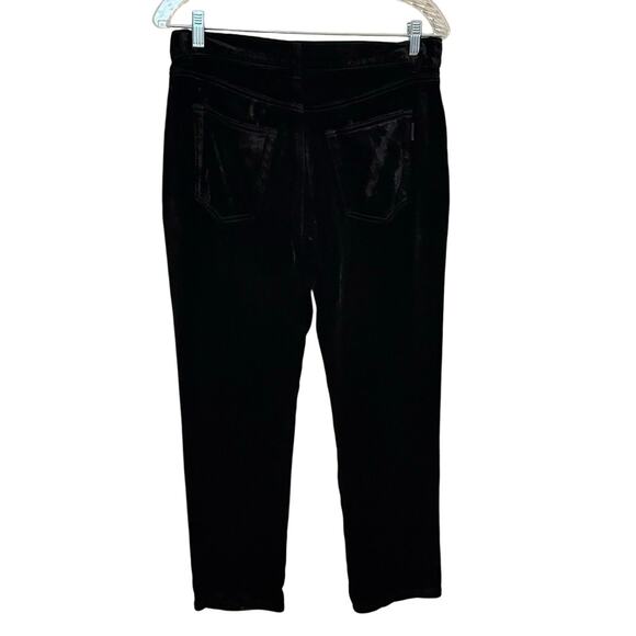 Saint Laurent Men’s Paris Black Velvet Trousers Size 29 - Picture 5 of 9